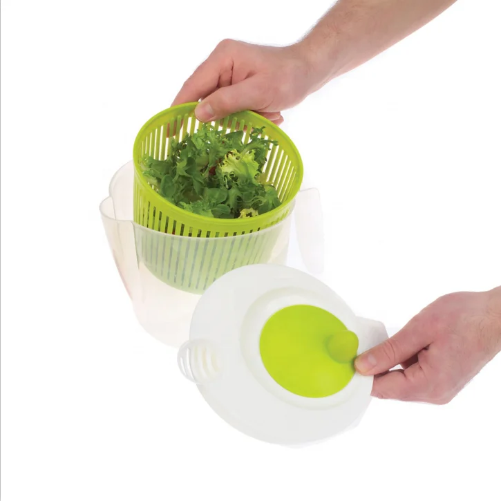 Promotion gift food grade plastic salad maker salad spinner
