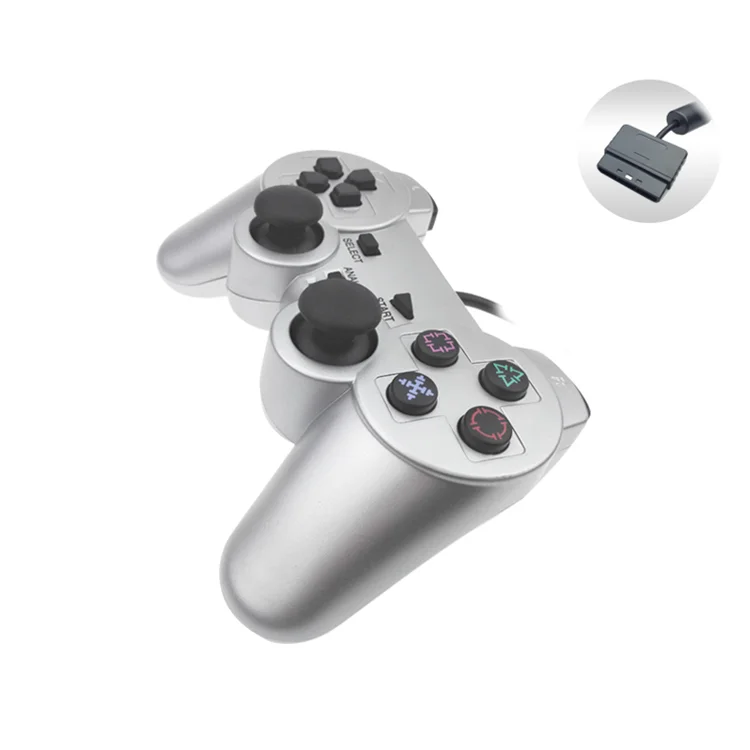 100% Tested before shipping Quality Control joystick For Ps2 gamepad for game PlayStation 2 controller wired joypads