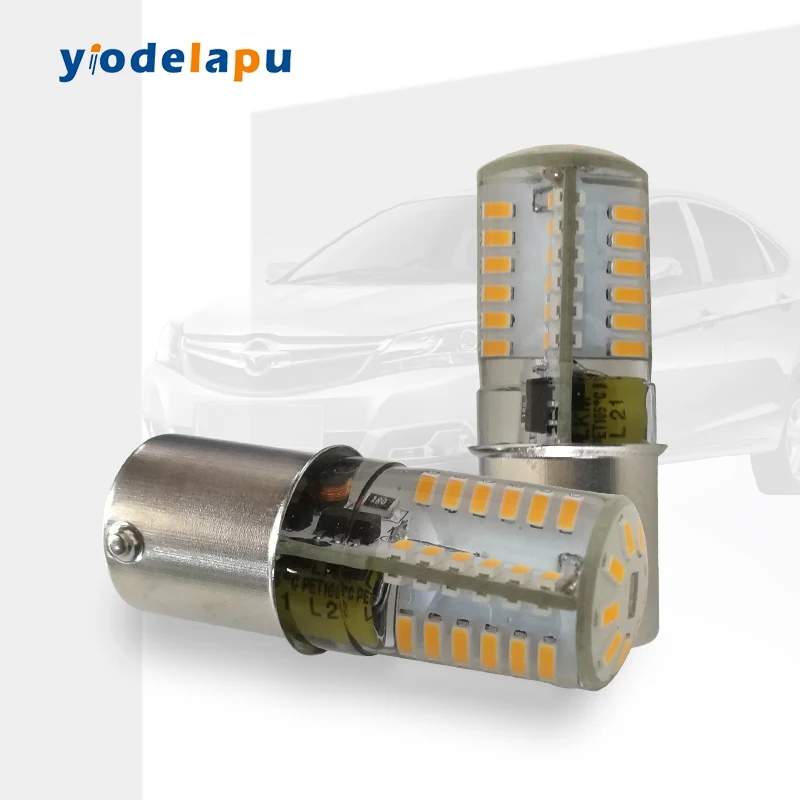 3W BA15D Corn led bulbs DC/AC12V 1156 1157 BA15S LED BULB For Car auto lamp boat bulb Machine indicator lights