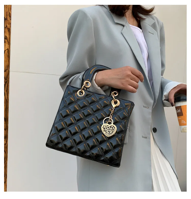 Hot Sale Handbags for Women 2021 Women Plaid Luxury Handbags for Women Designer Leather famous brands Purses and Handbags Ladies