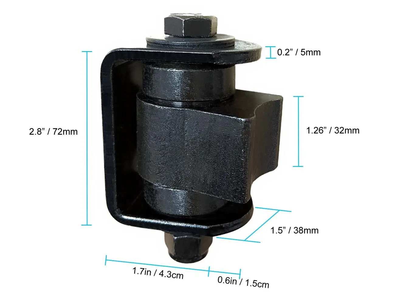Ball Bearing Rotatable 180 Degree Hinge for Swing Door
