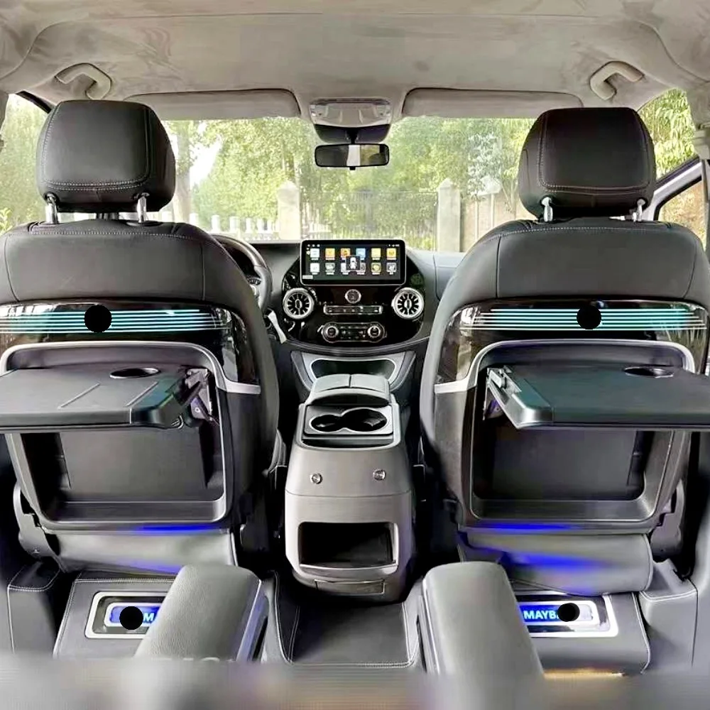 2024 NEW Car Interior Upgrade Accessories Luxury General Motors Backrest Dining Table Vito Vclass V250 V260 Sprinter accessories