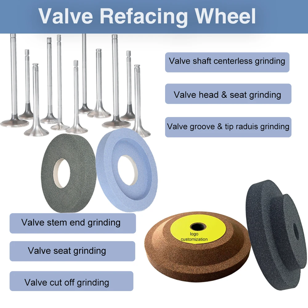 engine valve grinding machine Valve Refacer Wheels cylinder block valve plate grinding machine