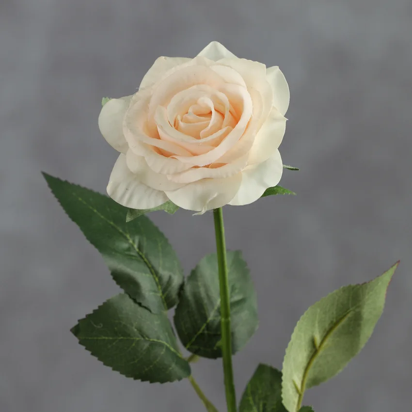 Wholesale Artificial Silk Dusty Rose Flowers For Home Wedding Decor Moisturizing Simulation Rose Flower