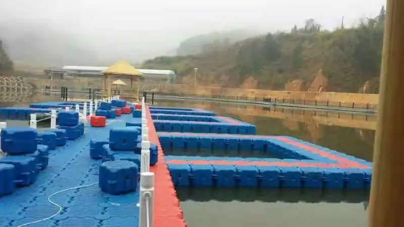  HMWHDPE floating bridge Easy-to-install Floating with strong load-bearing