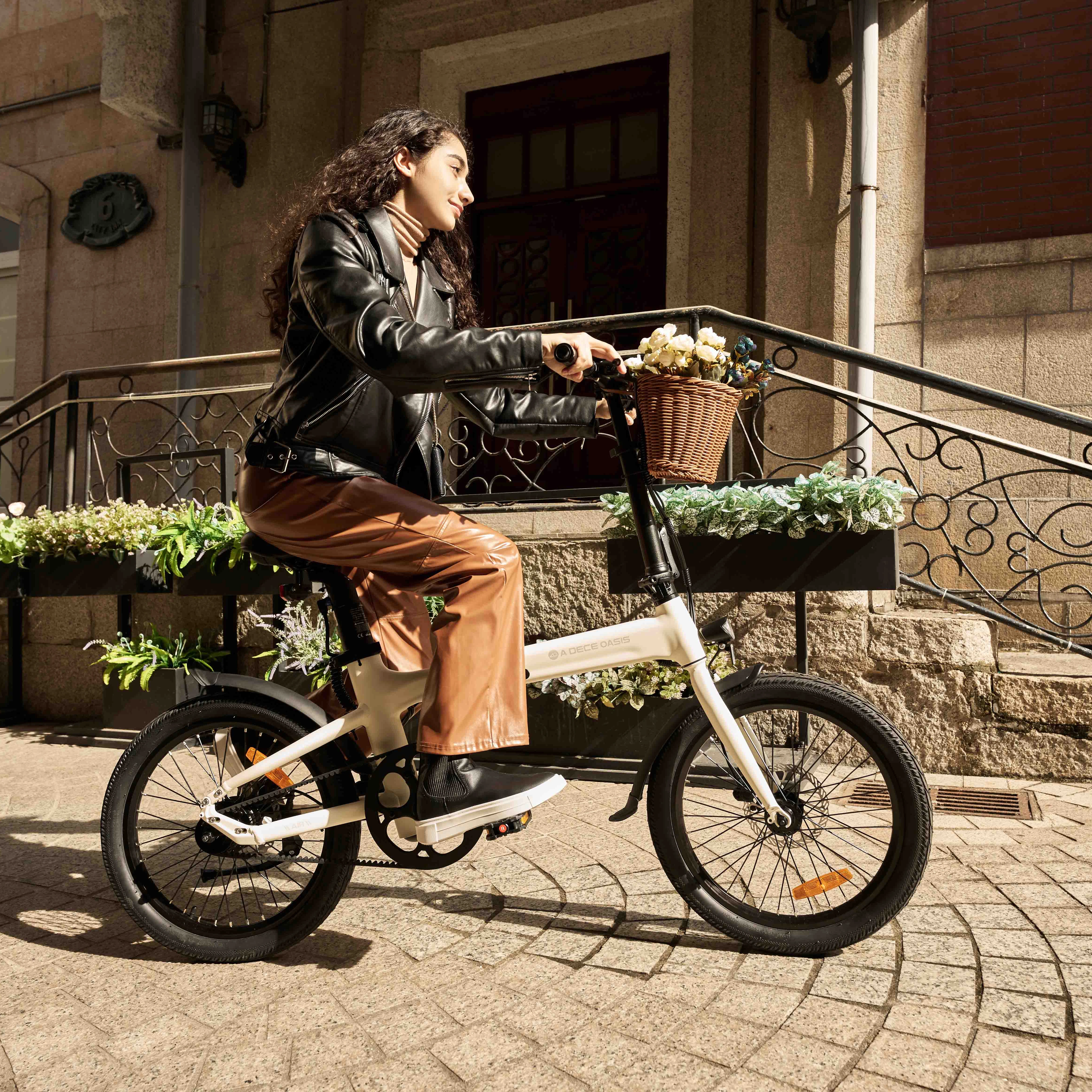 Torque Sensor ADO A20 Air Cheap Electric Hybrid Green City Bike Adult Folding Road Bike ebike Foldable Electric Bicycle e Bike