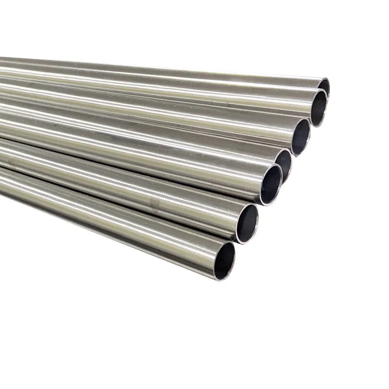 DN50 Anti-Corrosion Stainless Steel 304 316L Sanitary Seamless Brushed Polished Round Weld Steel Tube