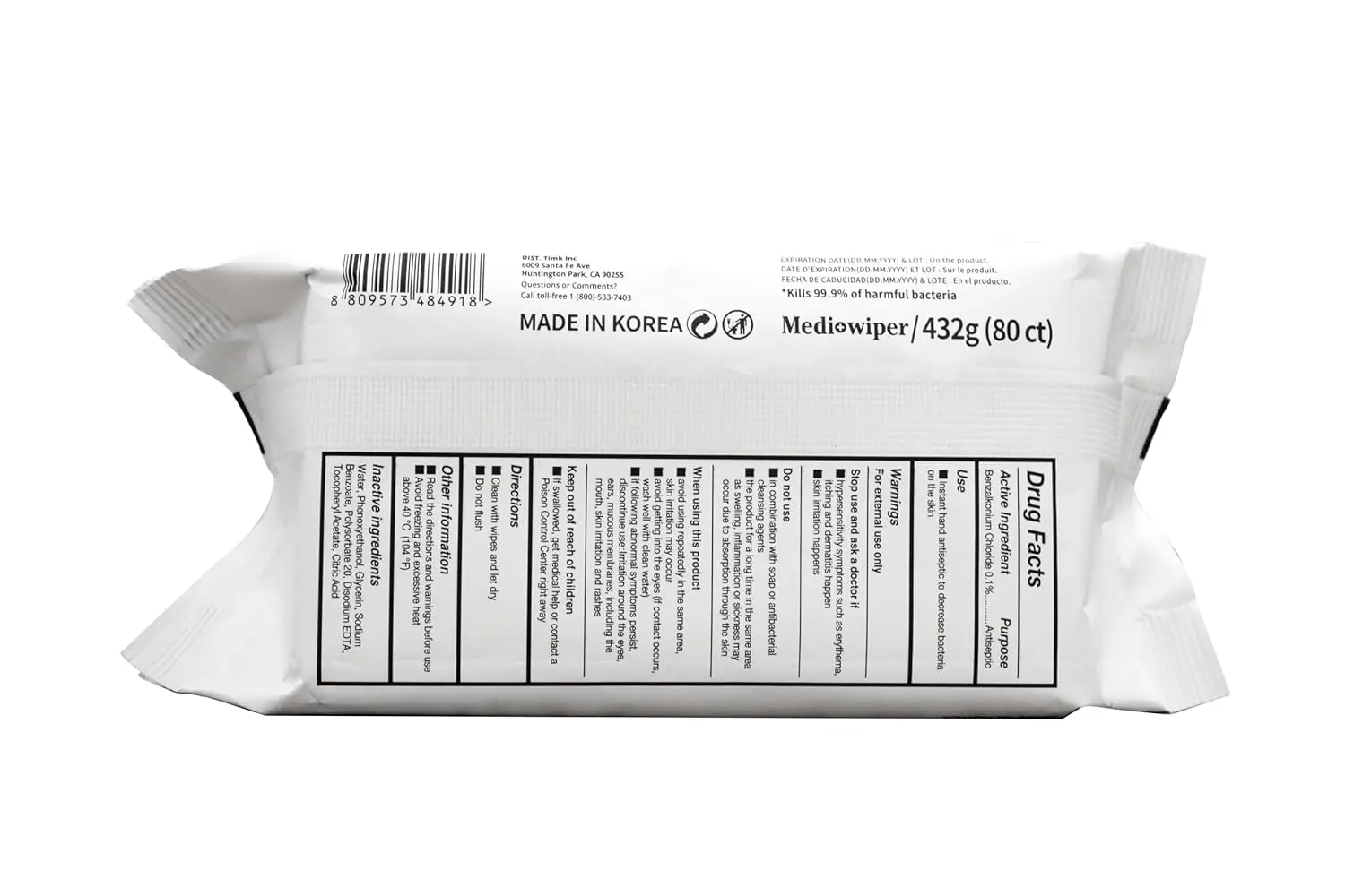Wholesale Refreshing Wet Wipes Alcohol-Free Hand Wipes Sanitizer Wet Tissue Household Disinfecting Wipes for All Purpose