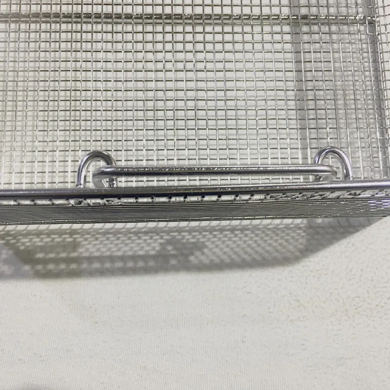 Professional Custom-Make Stainless Steel Wire Mesh Basket With Reasonable Price /Stainless Steel Wire Mesh Storage Basket