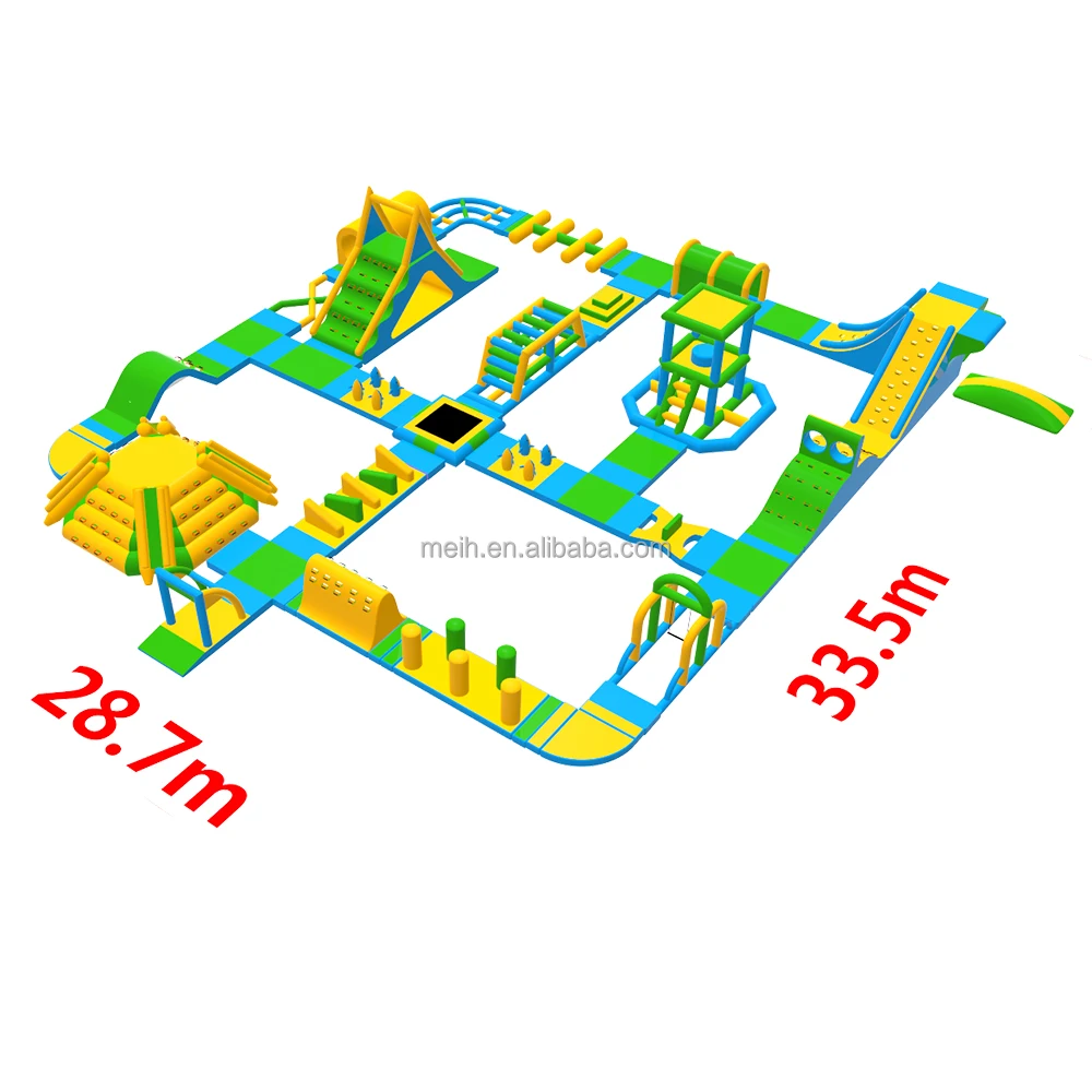 Hot sale commercial inflatable aqua park sport park water obstacle course floating water park for sale