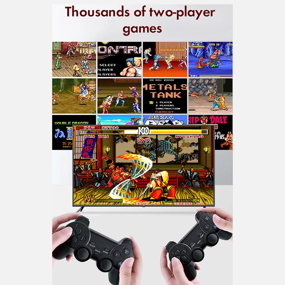 Topleo game box Dual joystick professional gamepad handheld retro classic game console
