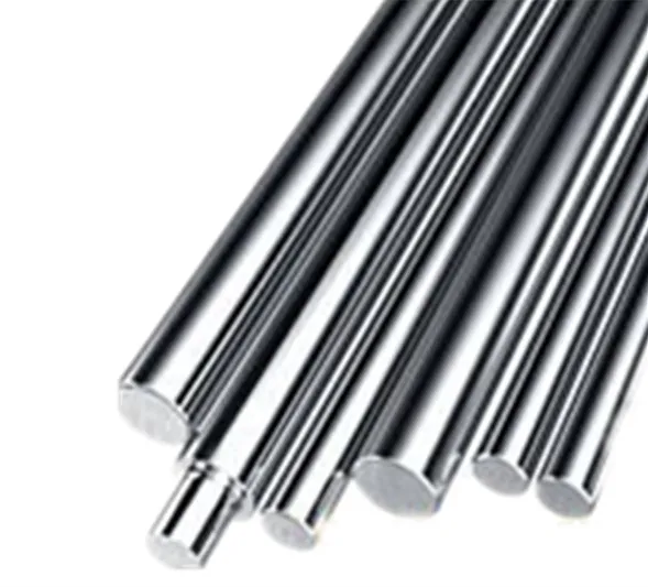 45# steel linear optical shaft tempered rod piston rod chrome plated rod high wear resistance precision linear sliding guide cyl