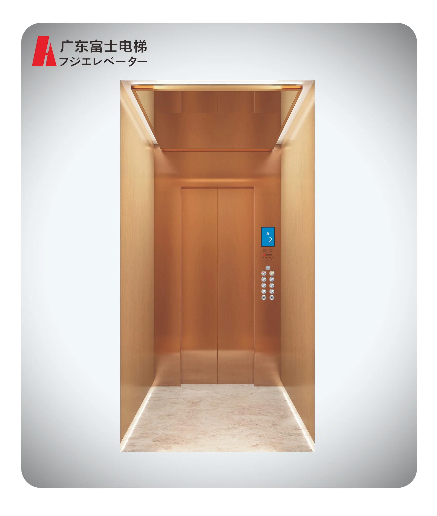 GD-Fuji Small Room Elevator 400kg Passenger Elevator Lift For Building