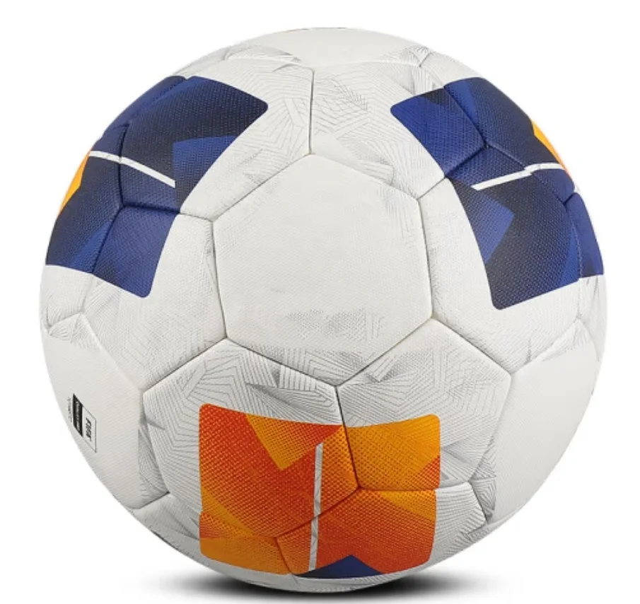 balon de futbol 2024 custom logo Thermal bonded sealed  textured PU molten 5000 leather match soccer ball football ball