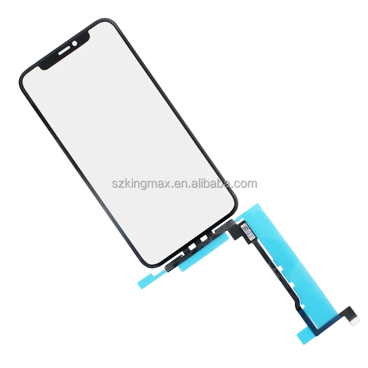 LCD Screen Touch Glass With OCA for iPhone 11Pro Display Flex Cable Panel Lens Repair Mobile Phone Spare Parts
