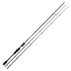 Alocs M/MH 2 Section Ultra Light vara de pesca Travel Beach Casting Spinning Rod Carbon Fiber Carp Fly Fishing Pole Rods