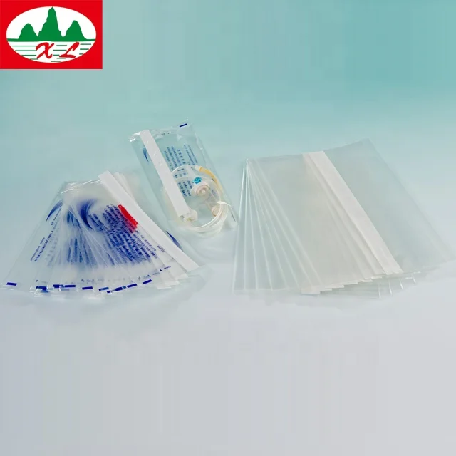 Медицинский mid-sealed/side-sealed упаковка диализа мешок для i. v инфузионный набор