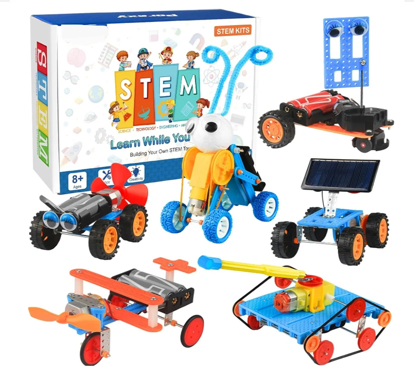 STEM Kits for Kids Robot Building Toys for Children Science Activities Engineering Crafts Projects Gifts for Boys and Girls