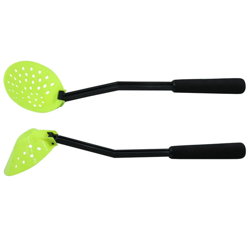 Selco Foldable Ice Fishing Skimmer Scoop Winter Scooper with Long Handle Ice Fishing Gear Ice While Fishingice Fishing Scoop