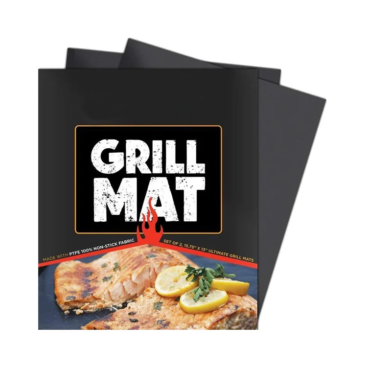 Как по телевизору, огнестойкий коврик для гриля и барбекю, антипригарный