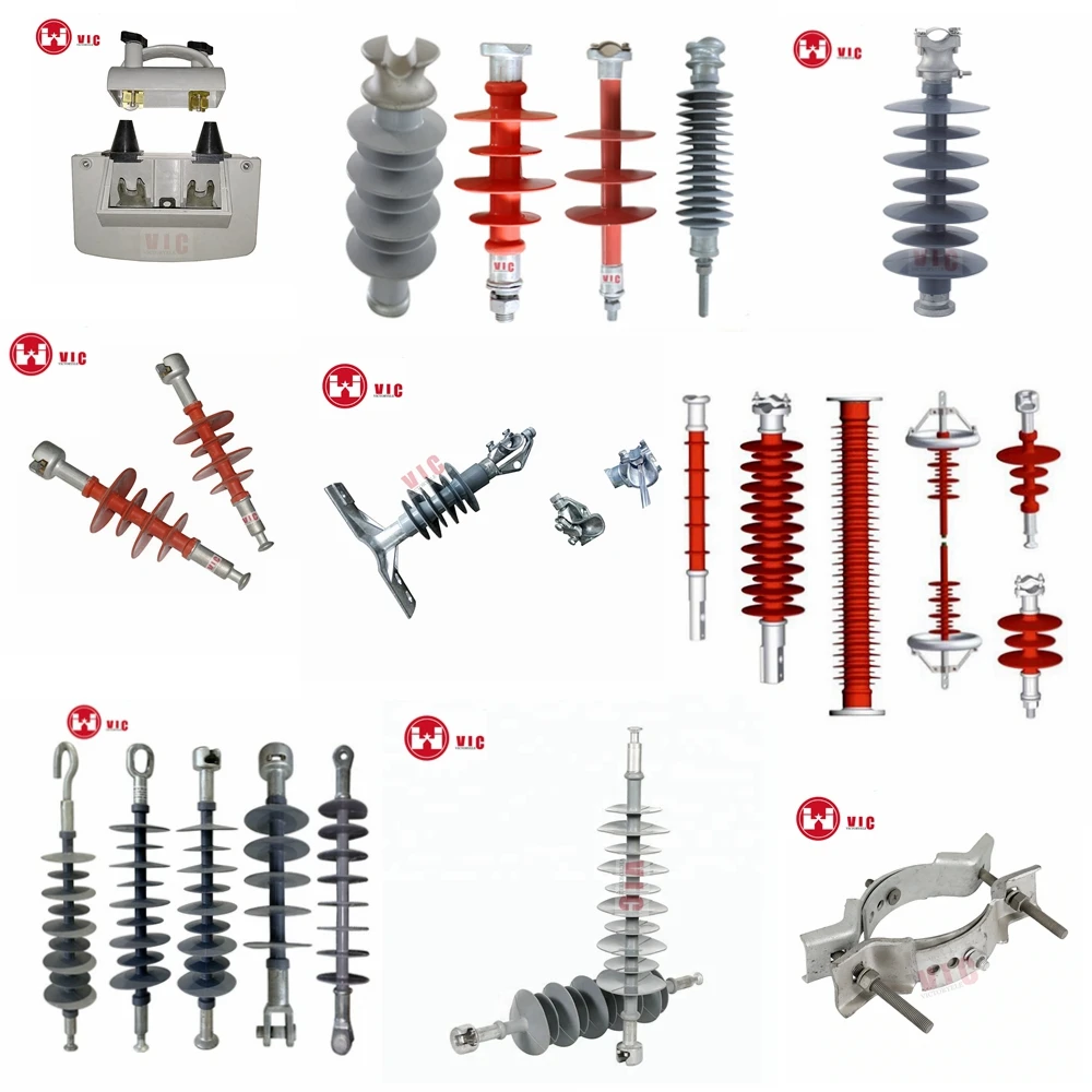 high voltage silicone rubber composite polymer  suspension insulator