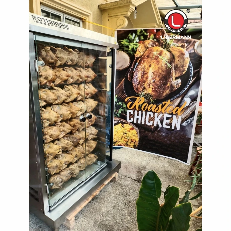 High Capacity Hot Selling Rotisseries Electric/gas Chicken Grill Rotisserie Machine Chicken Rotisserie Oven