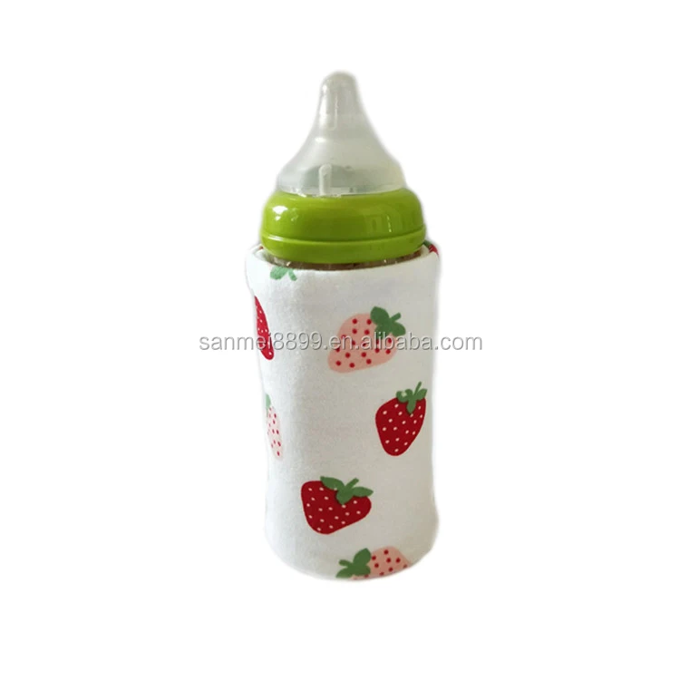 Travel portable heating water usb bottle warmer milk baby heater for outdoor car