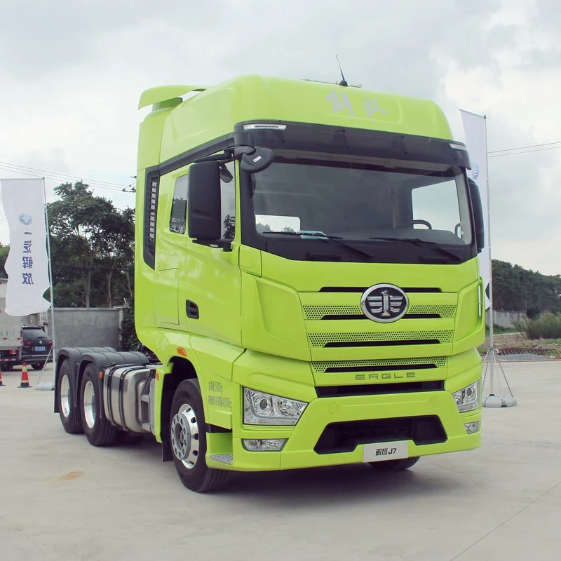 FAW J7 Truck Head 6X4 550HP EURO 5 Diesel Automatic Tractor Truck For Sale