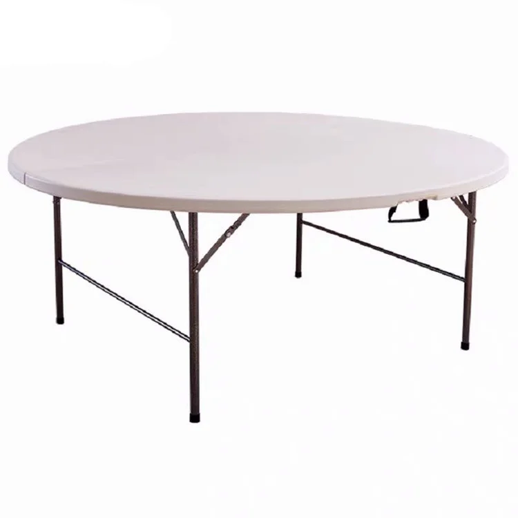 Hot Selling Cheap Price Hdpe Folding Table With Metal Legs For Outdoor Wedding Catering