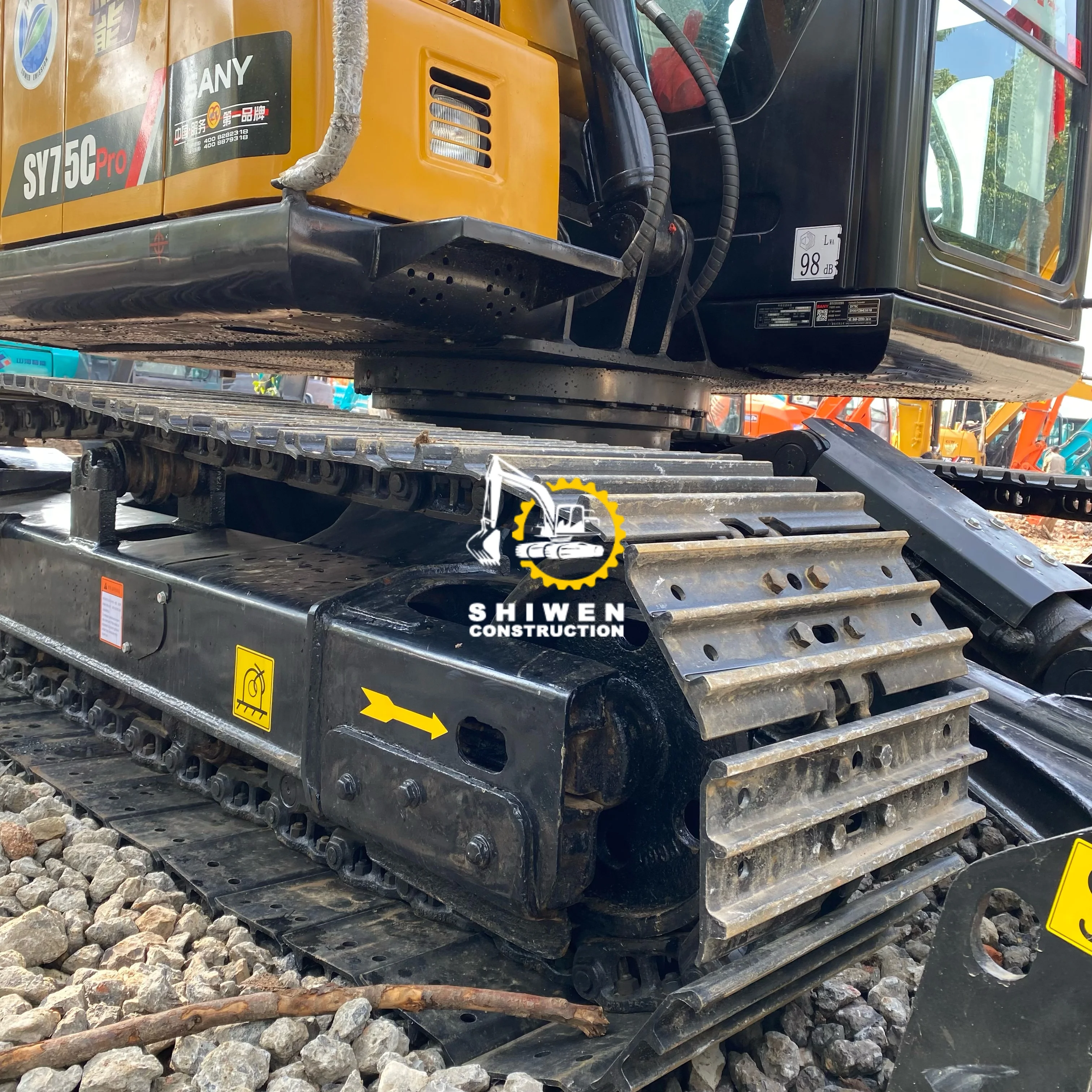 Used SANY SY75 excavator, SANY SY75c-10 SY75c-9 SY55 SY60 pro excavator, harga excavator SANY mini excavadora price low in stock