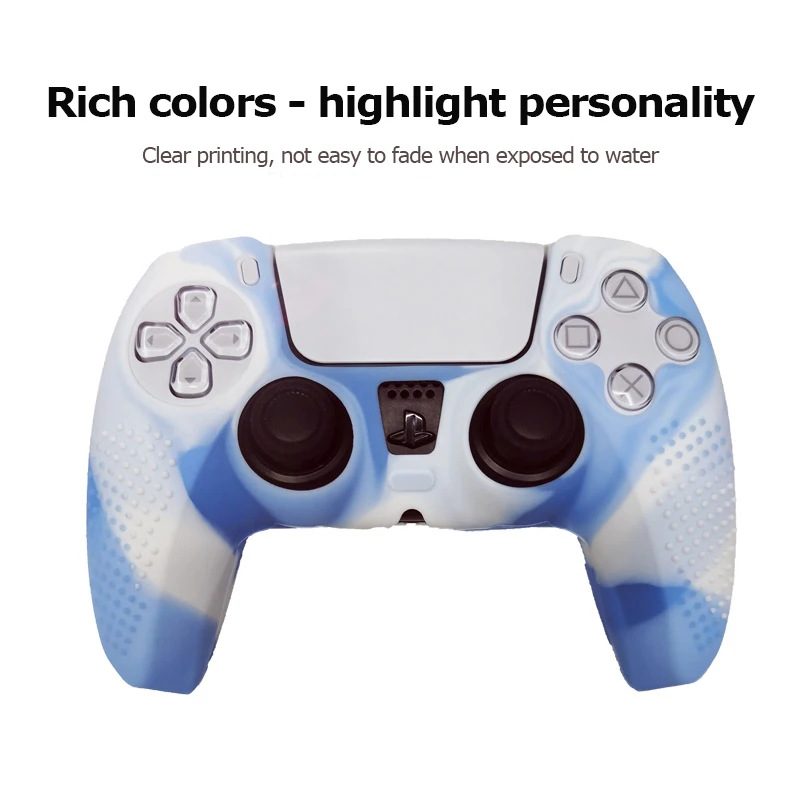 In Stock PS5 Silicone Case Dust Cover Game Controller Accessories For Ps5 Gamepad Silicone Cover PS