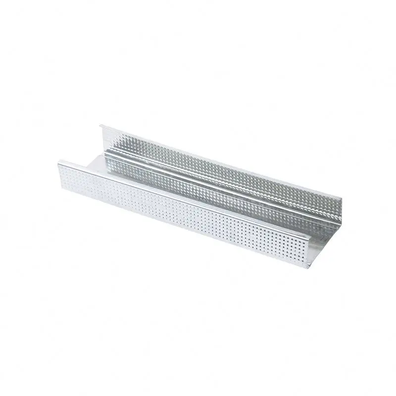 Drywall Galvanized Metal Stud And Track Wall Framing Resilient Channel stud Strack For Drywall