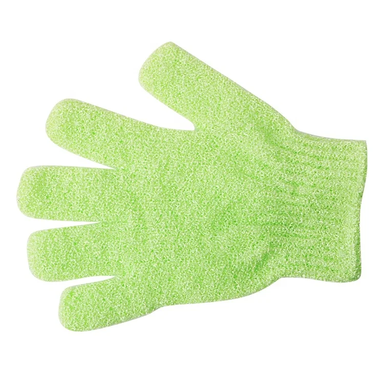 WeFocus Body Spa Massage Dead Skin Cell Remover Custom Deep Clean Soft Nylon Exfoliating Scrubber Shower Bath Gloves