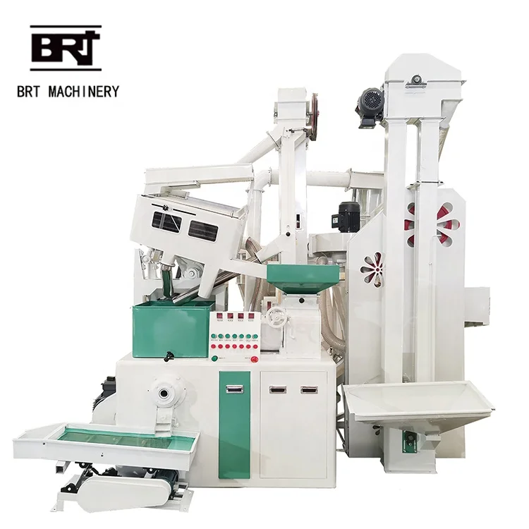 Complete rice mill plant auto small commercial 15 ton per day multi-function milling