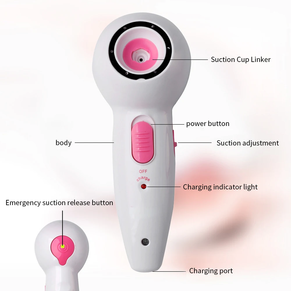 New Product Electric Breast Massager Electric Breast Lifting Machine Vacuum Breast Pump Enlargement