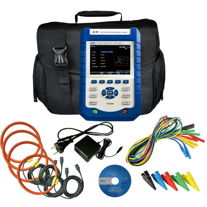 SUIN SA2100  power analyzer 3 phase digital with harmonic measuring function