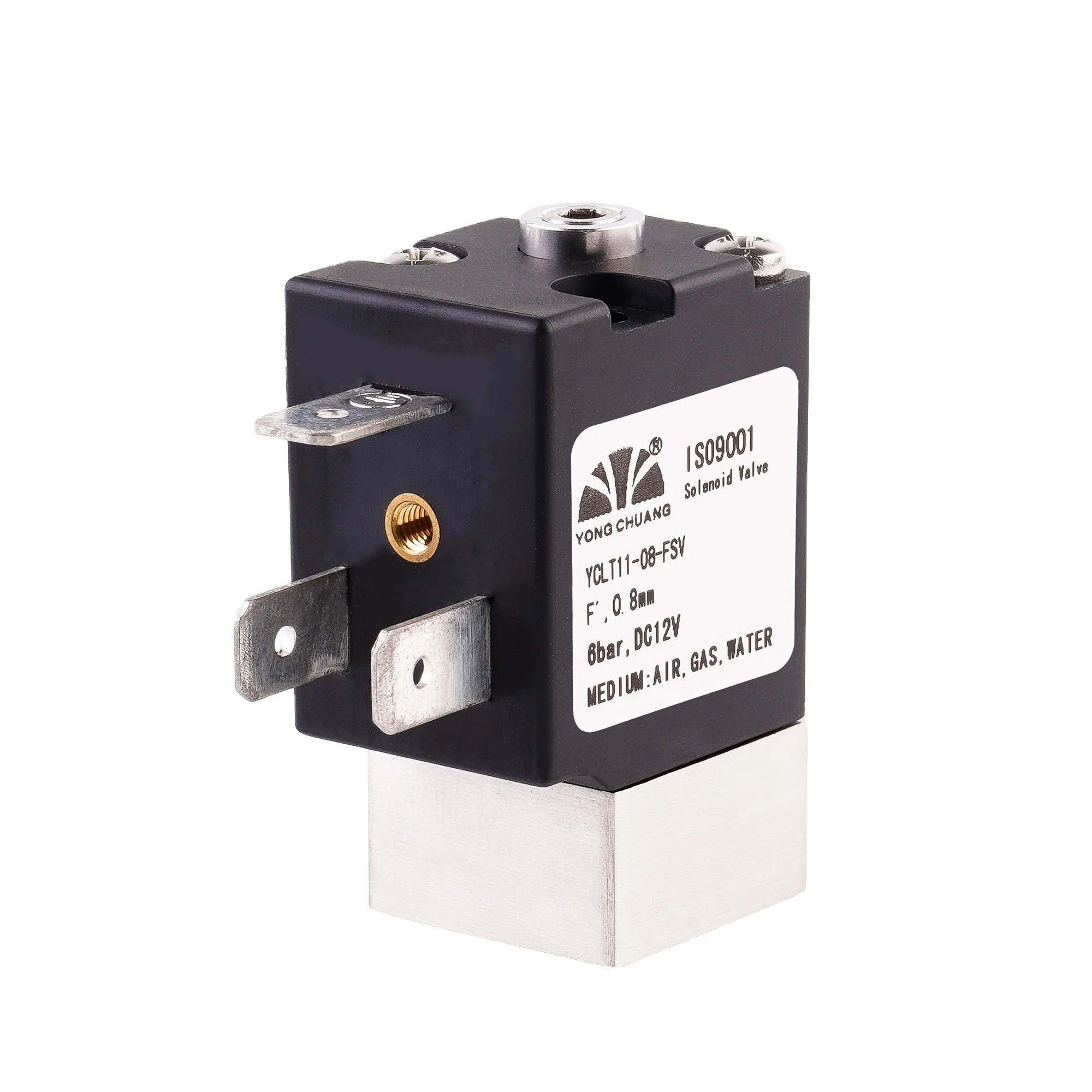 Yongchuang YCLT11 Flange stainless steel medical food proportional solenoid valve for frothing machine