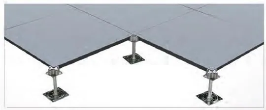 OA 600 mm Office Raised Floor Can Used for Requirements of Ventilation Under Structure Reduced Floor Noise in Automated Offices