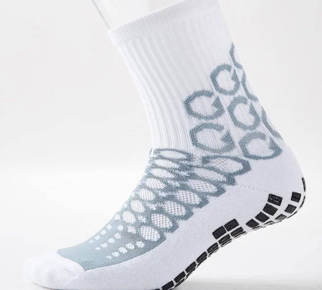 Противоскользящие футбольные носки с логотипом производителя нескользящие спортивные