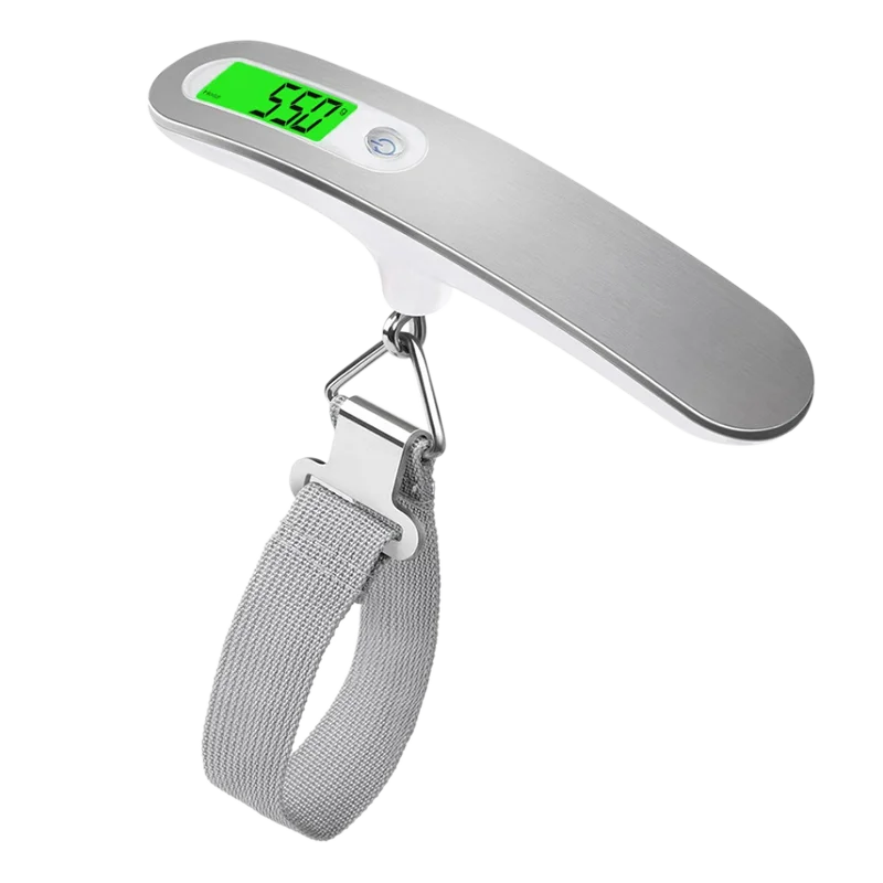 Hot Selling LCD 50kg Portable Electronic Weight Balance Suitcase Travel Hanging luggage weight Scale digital