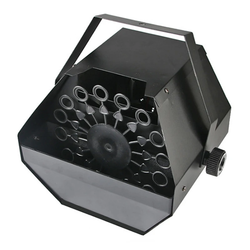 Big output stage bubble machine for atmosphere