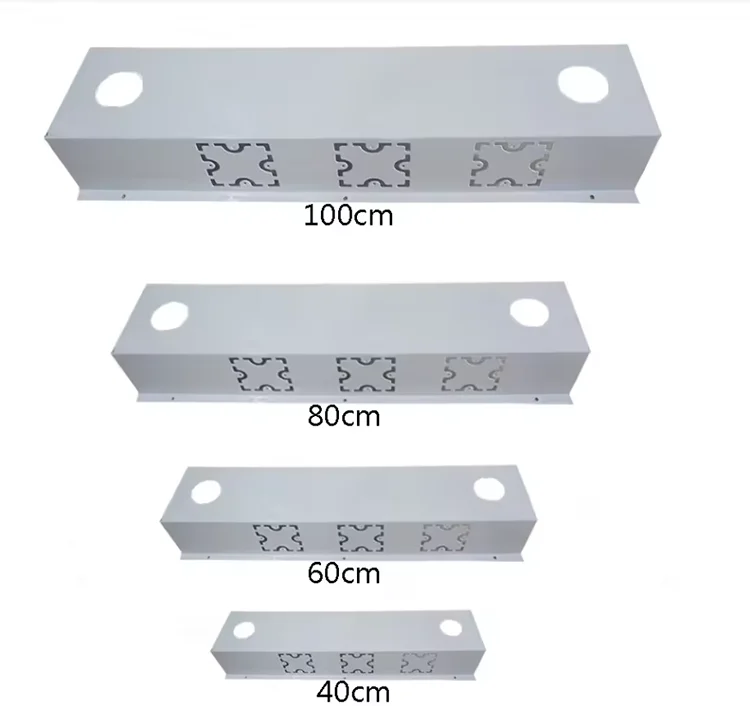 Hot sale 40/60/80/100cm Height adjustable office Under Desk Cable Management Tray Wire Management cable basket for office