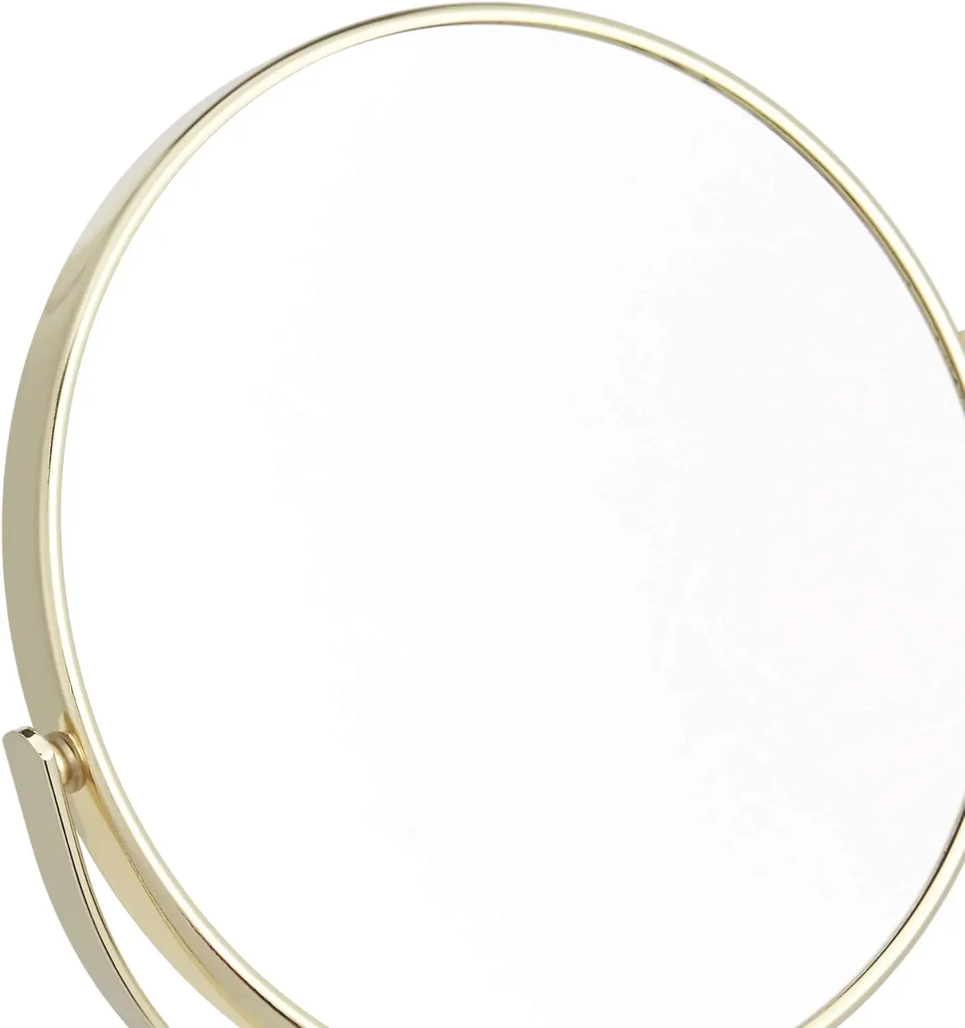 Hot Sell Standing Mirror for Shaving 360 Rotate Round Oval Mirror Wholesale Bedroom Table Mirror for Women Makeup