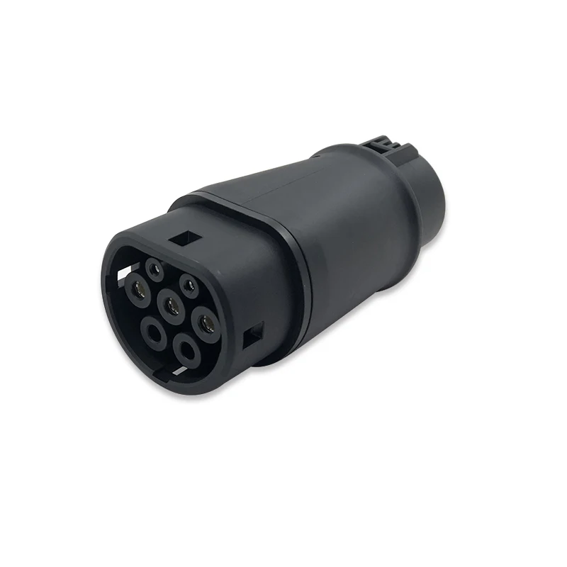 Переходник для зарядного устройства для электромобилей тип 1 на тип 2 переходник для беспроводного зарядного устройства адаптер для зарядки электромобиля переходник переменного тока Электрический разъем