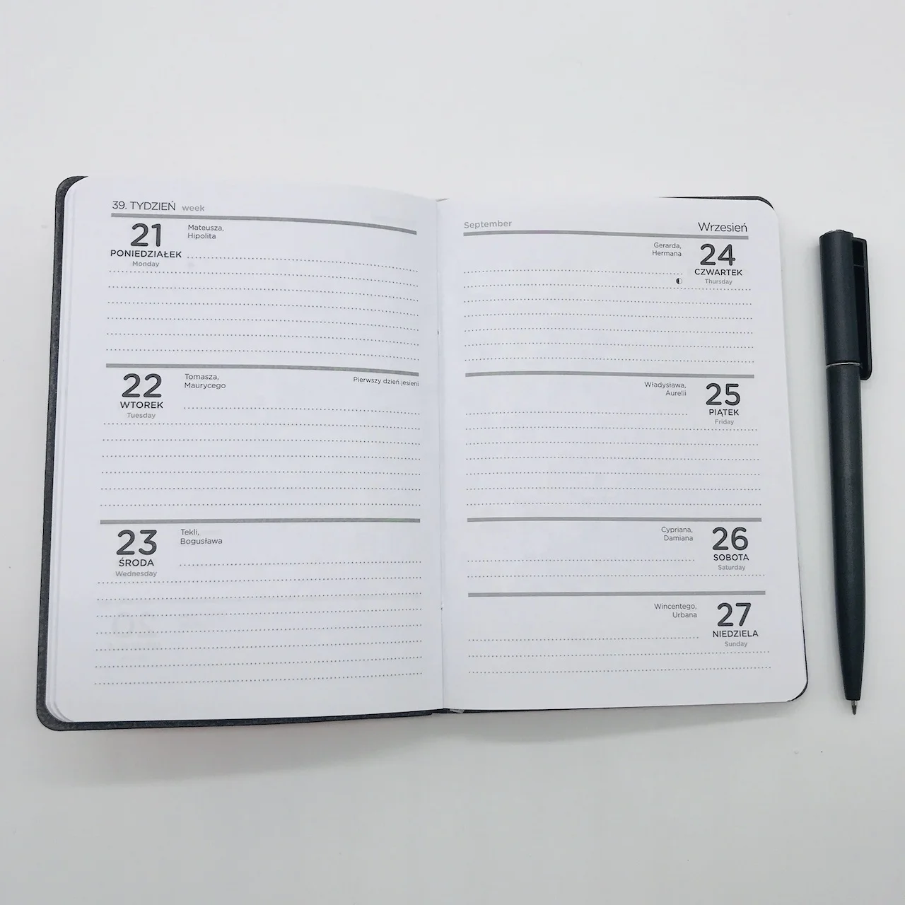 2024 A5 A6 personalized planner leather diary with journal travel notebook day planner