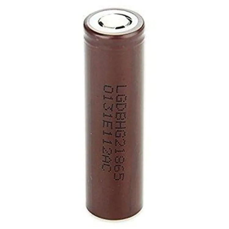 
18650 capacity HG2 3000mAh rechargeable battery for LG 