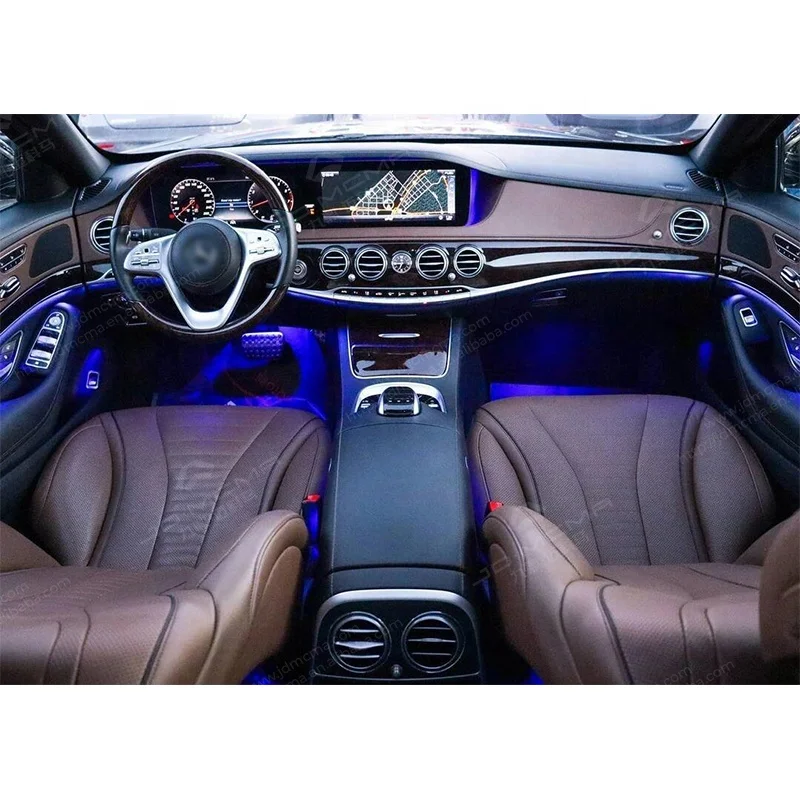 Прямая деловая/Роскошная реконструкция W221 обновление до W222 W223 Mercedes Benz S Class 2023 интерьера по заводской цене