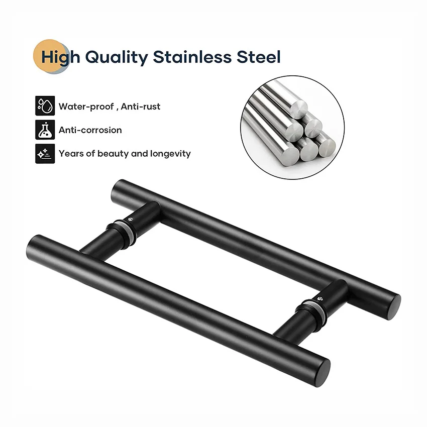 Wholesale Brush Nickel Large Door Handle Ladder Pulls Handles