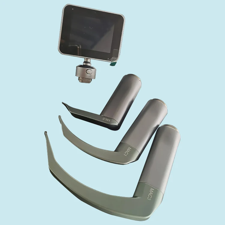 8mm direct video laryngoscope manufacturers 1 set children best price reusable video laryngoscope