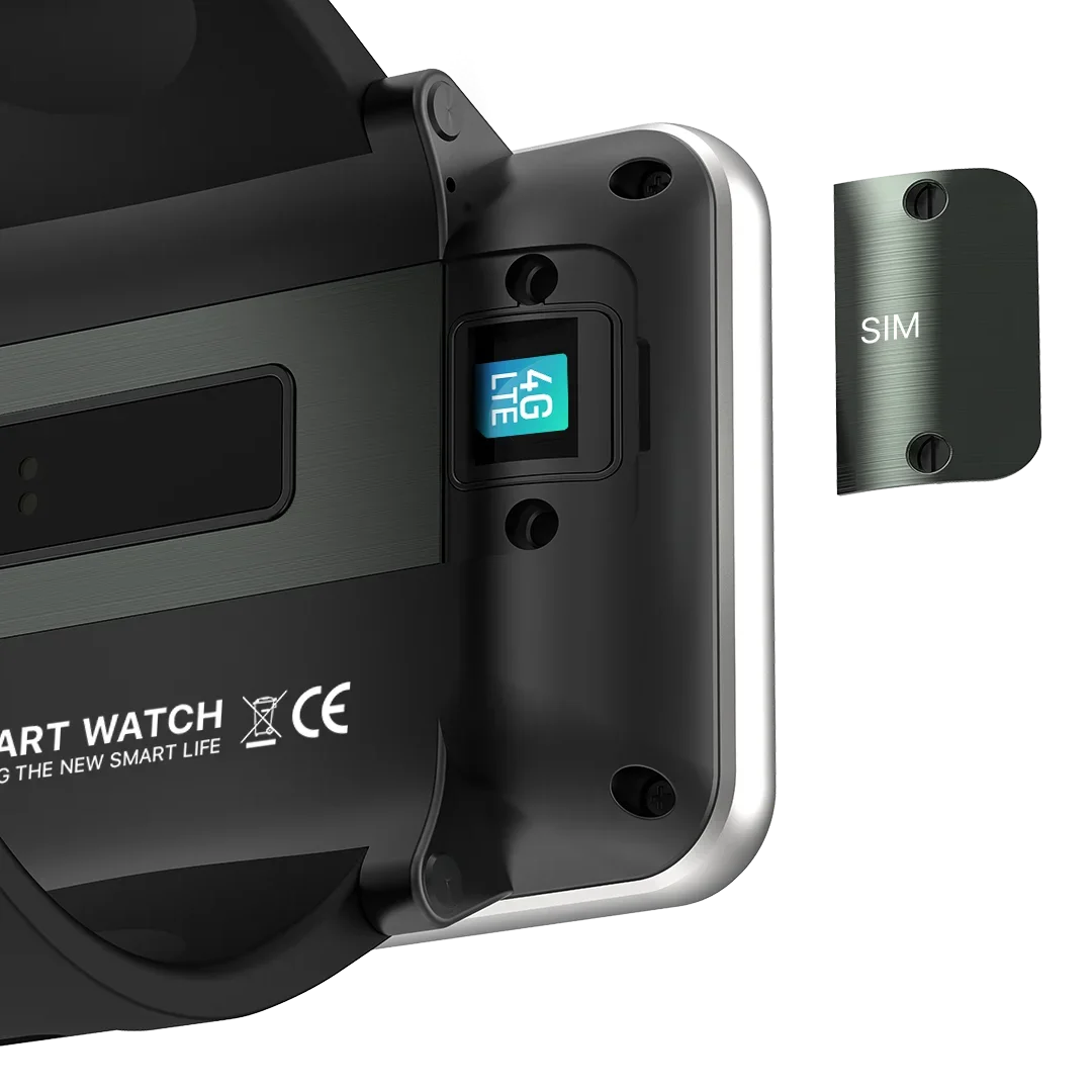 2023 hot selling smart watch SDK light custom OEM ODM projects  DM100 smartwatch with camera oled 4g smartwatch phone Android